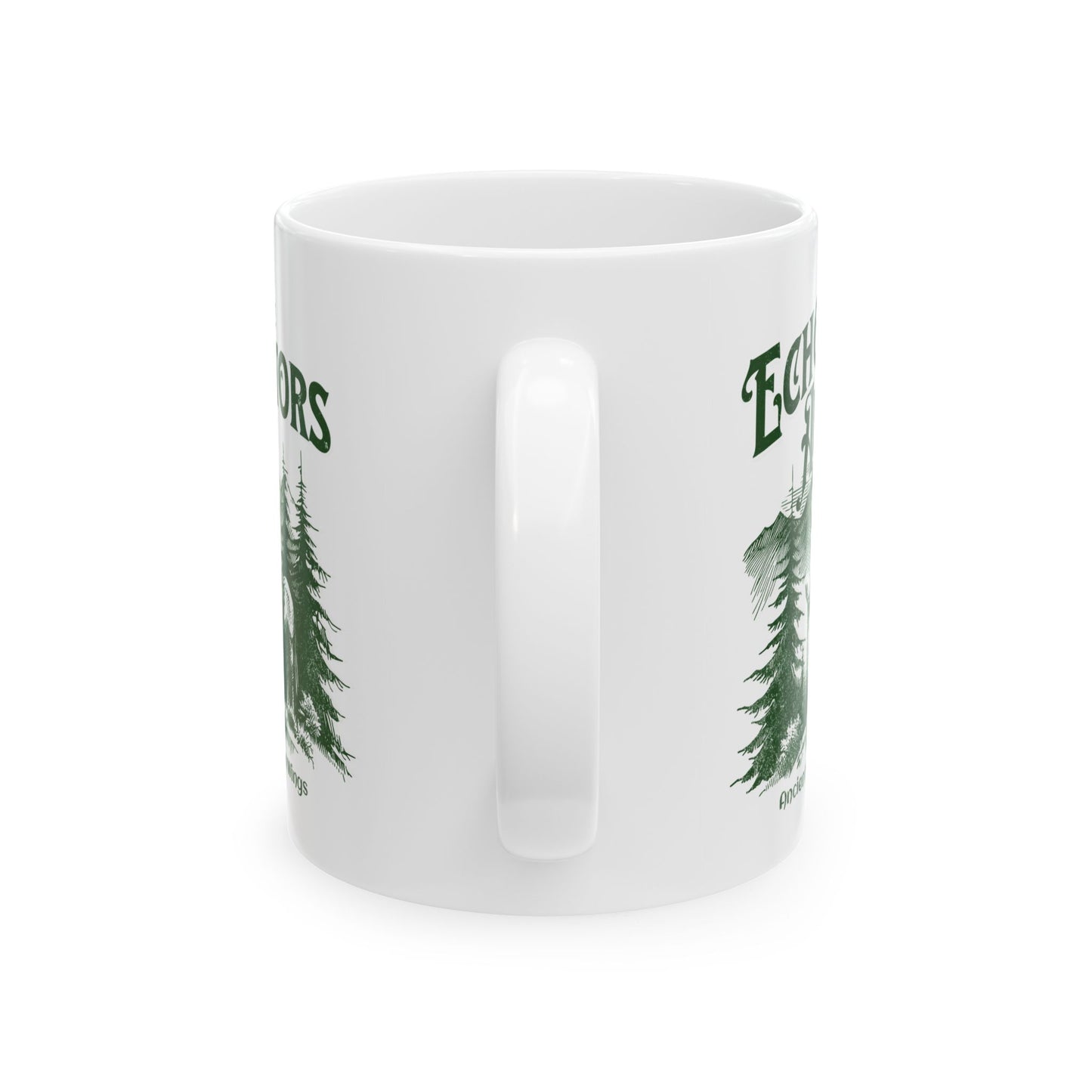 Echoes of the Ancestors Ceramic Mug - 11oz & 15oz - Nature-Inspired Coffee Cup for Heritage Enthusiasts