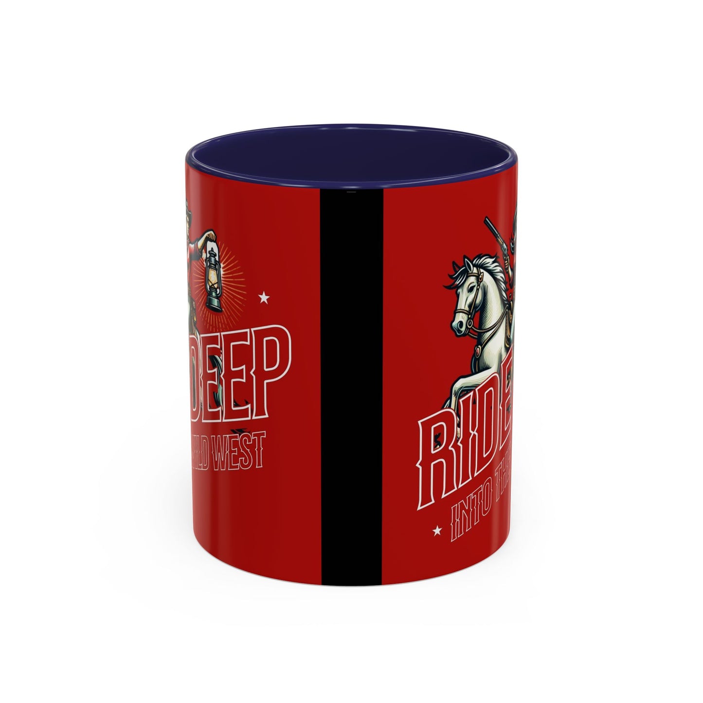 Wild West Adventure Coffee Mug - "Ride Deep" Design