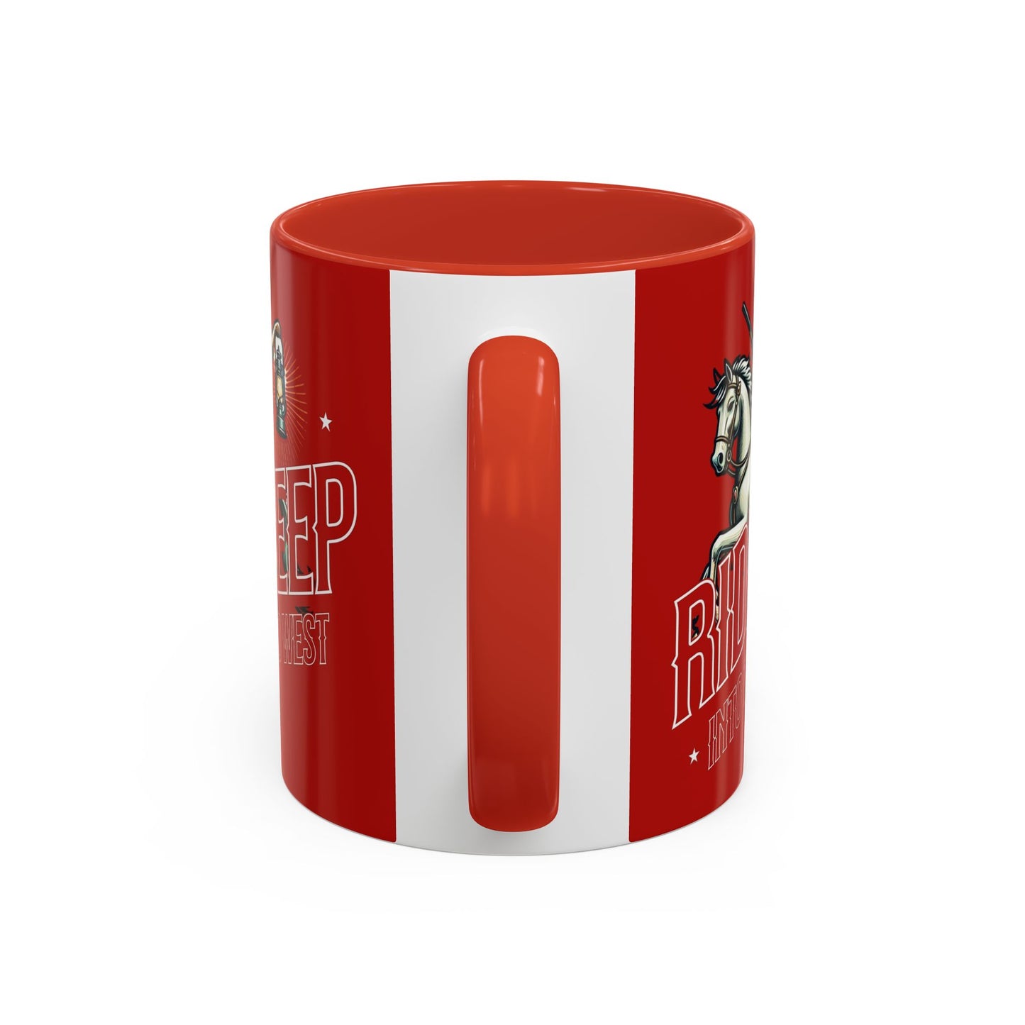 Wild West Adventure Coffee Mug - "Ride Deep" Design