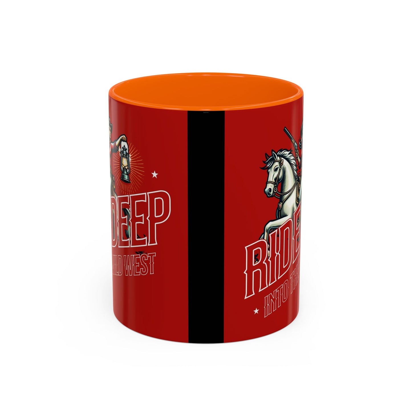 Wild West Adventure Coffee Mug - "Ride Deep" Design